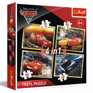 Cars 3 4in1 Puzzle 35-70-54-48 pièces