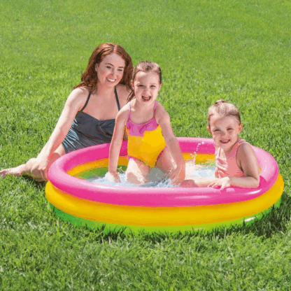 Piscine gonflable Sunset 3 anneaux-3