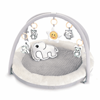 Tapis de jeu avec oreiller Soft touch Elephant