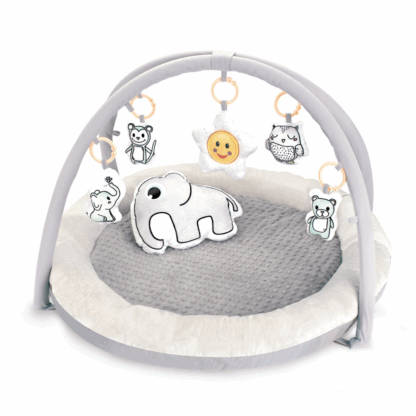 Tapis de jeu avec oreiller Soft touch Elephant