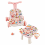 Trotteur 3 en 1 Play&Grow Rose -1