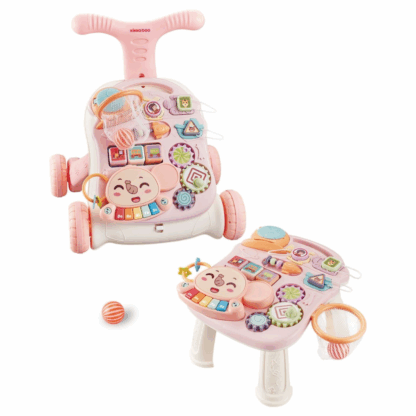 Trotteur 3 en 1 Play&Grow Rose -1