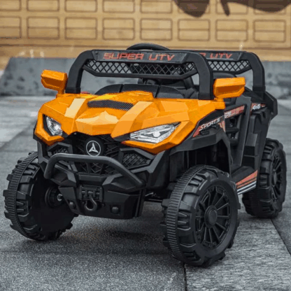 4×4 voiture électrique enfant orange 12V