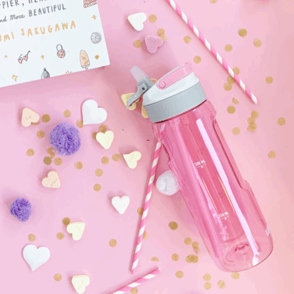 Bouteille d’eau Elton 750ml rose lemonade -2