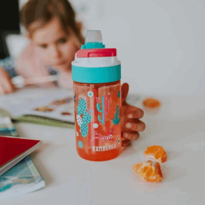 Bouteille d’eau Lagoon 400ml Cactus Gekko -3