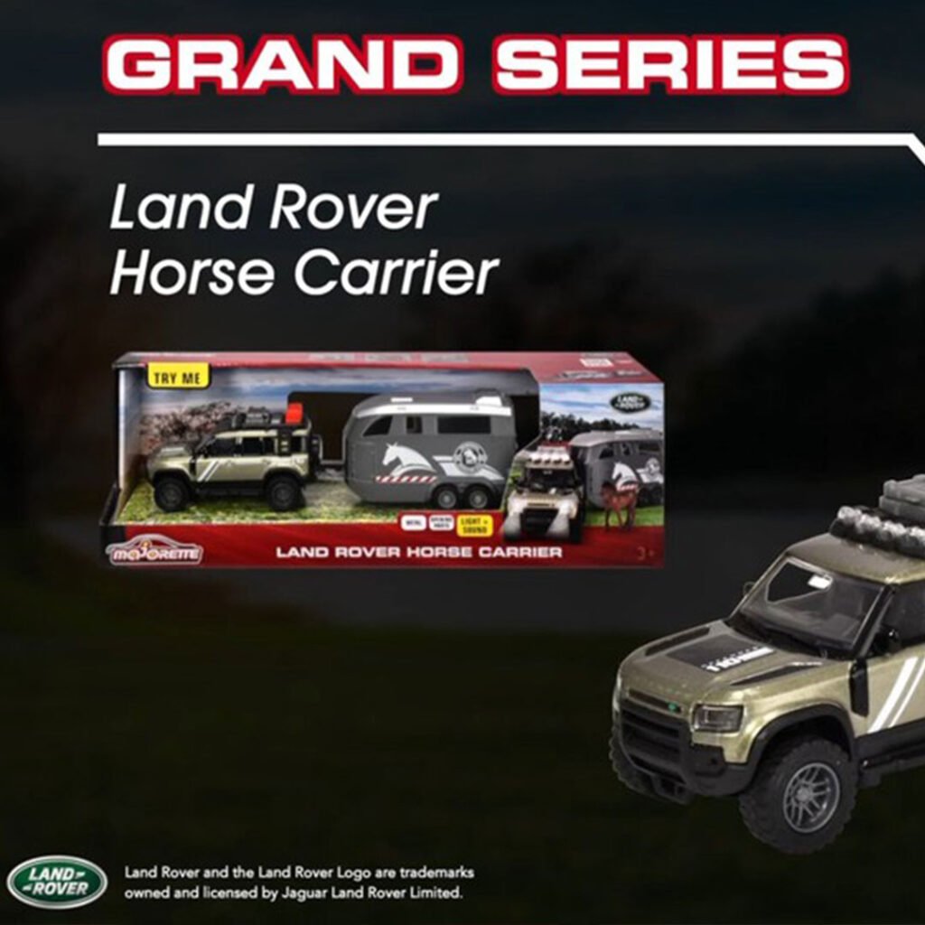 Majorette Land Rover Transporteur de Chevaux : Aventure ultime ! 🐴🚗