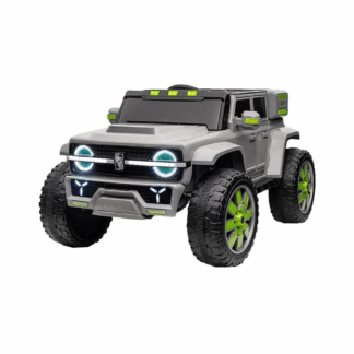 4x4 électrique enfant 4 roues motrices grise 12V