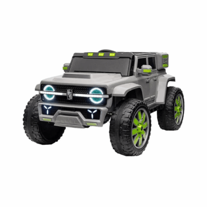 4x4 électrique enfant 4 roues motrices grise 12V