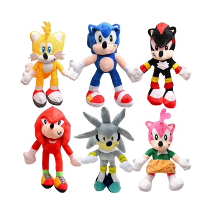 Sonic peluche 40cm modele aleatoire