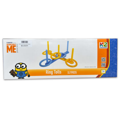 jeu de croix avec anneaux minions