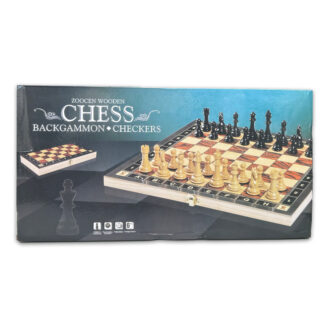jeu d'echecs en bois
