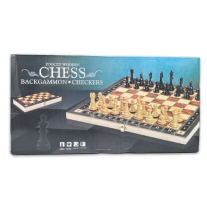 jeu d'echecs en bois