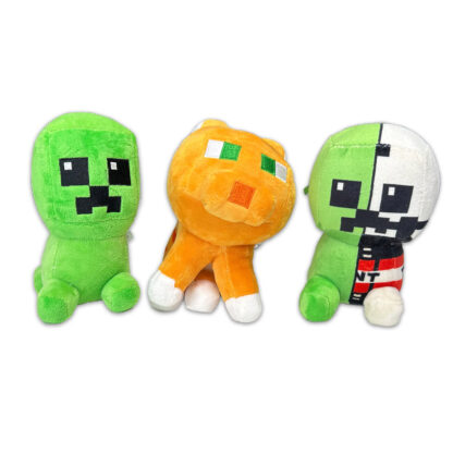 Minecraft peluche 18cm – modèle aléatoire