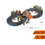 piste de course électrique jurassique