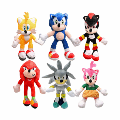 Sonic peluche 40cm – modèle aléatoire