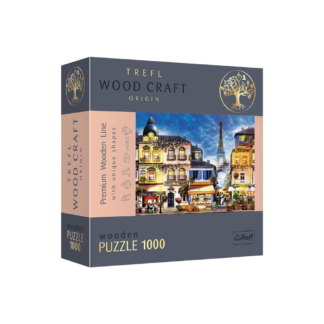 Puzzle en bois coloré 1000pcs - Allée française