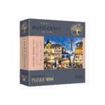 Puzzle en bois coloré 1000pcs - Allée française