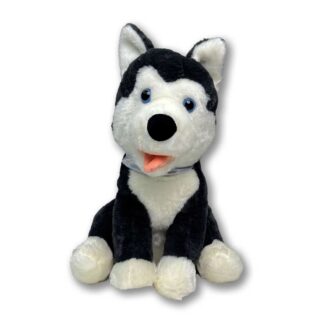 Husky chien peluche 40cm -1