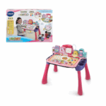 Magi bureau interactif 5 en 1 rose -1