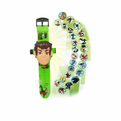 Montre de Ben Ten numérique à projection pour enfant