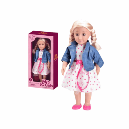 My JQ girls poupée robe blanche 46cm