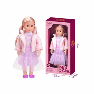 My JQ girls poupée robe violette 46cm