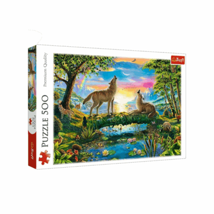Nature du loup puzzle 500pcs