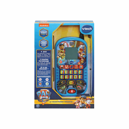 Pat Patrouille Smartphone Éducatif bleu -1