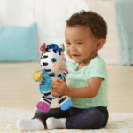 Peluche musicale – Oscar P’tit zèbre rockstar -2