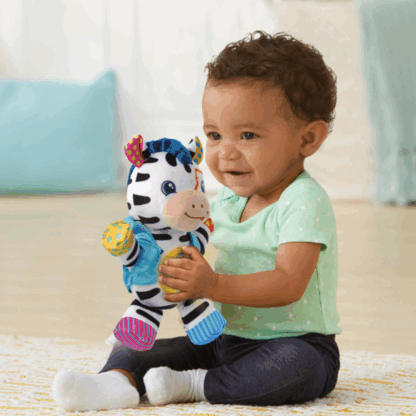 Peluche musicale – Oscar P’tit zèbre rockstar -2