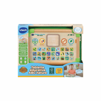 Tablette éducative ABC nature en bois -1