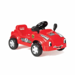 Voiture à pédales rouge