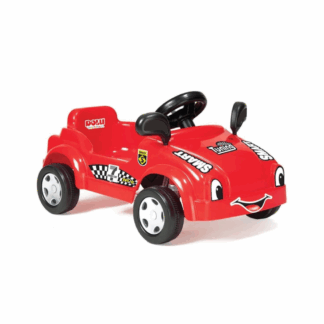 Voiture à pédales rouge