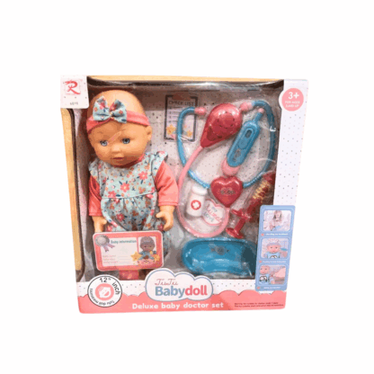 Baby doctor doll set