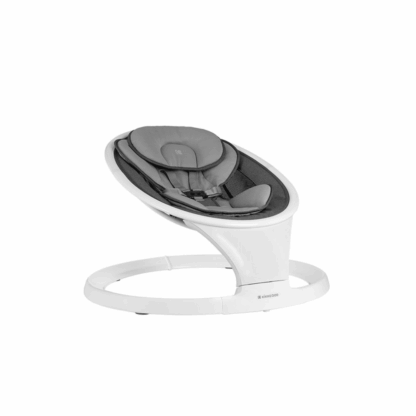 Balancelle électrique pour bébé Cuddle Me – Gris clair3