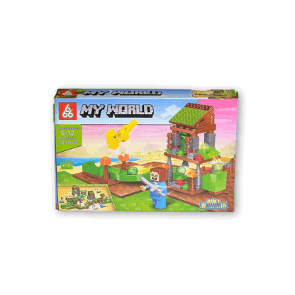 My world blocs de construction 130 pièces 1