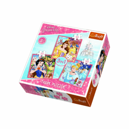 Puzzle 3 en 1 Disney Princesses