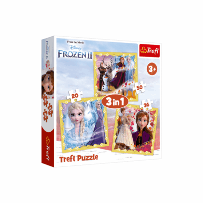 Puzzle 3 en 1 – La Reine des Neiges