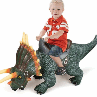 100CM Ride On Dinosaur Triceratops avec Lumière