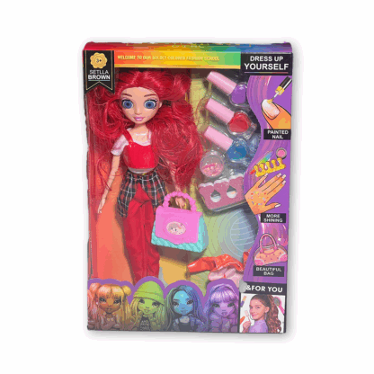 Poupée rainbow vernis 1
