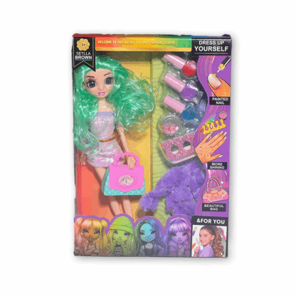 Poupée rainbow vernis 2