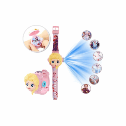 Reine des neiges montre à projection