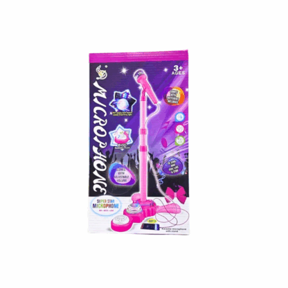 Super Star Microphone Karaoke avec support pour fille