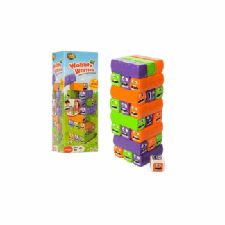 Wobbly Worms 24 Blocks