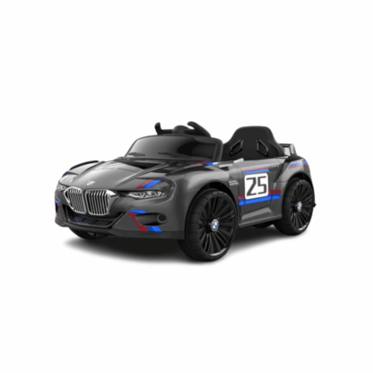 BMW mini voiture électrique pour enfant – Gris Noir
