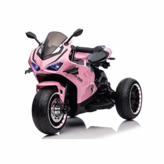 Moto électrique pour enfant 3 roues – Rose