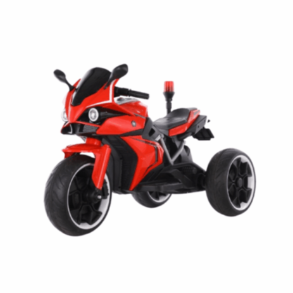Police Moto électrique pour enfant 3 roues – Rouge