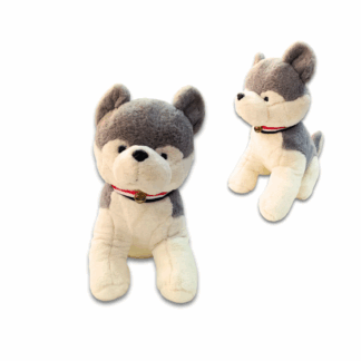 Peluche chien Husky 50cm