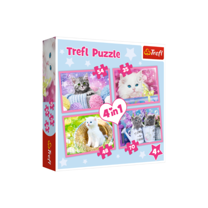 Chatons 4in1 puzzle 1