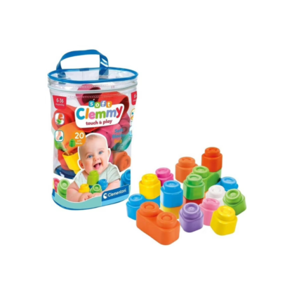 Clemmy sac 20 cubes souples